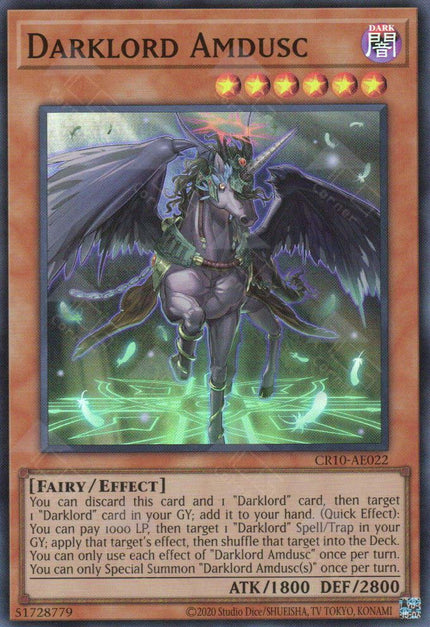 CR10-AE022 Darklord Amdusc (SR)