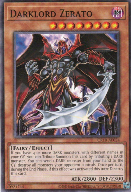 CR10-AE024 Darklord Zerato (N)