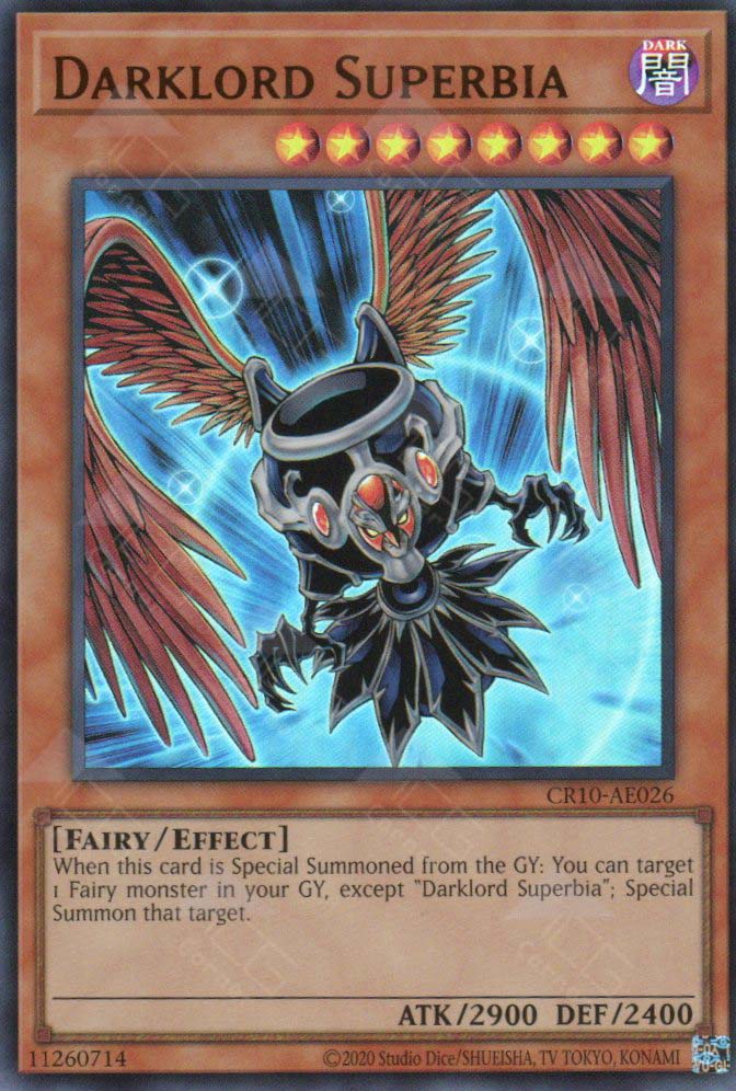 CR10-AE026 Darklord Superbia (UR)