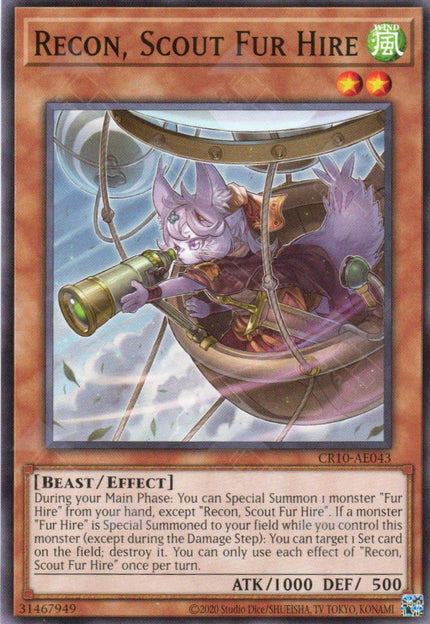 CR10-AE043 Recon, Scout Fur Hire (N)