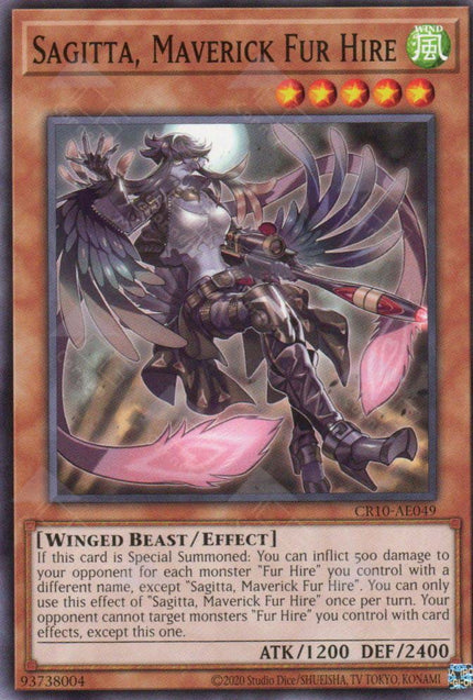 CR10-AE049 Sagitta, Maverick Fur Hire (N)
