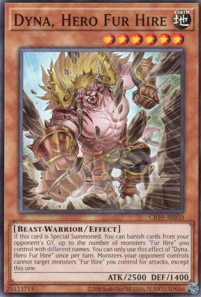 CR10-AE050 Dyna, Hero Fur Hire (N)