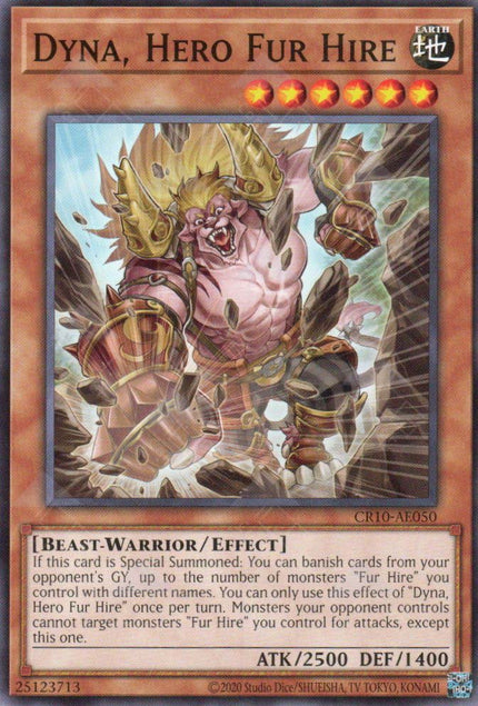 CR10-AE050 Dyna, Hero Fur Hire (N)