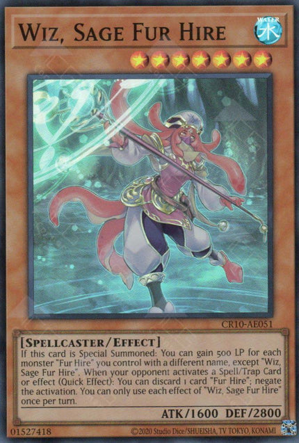 CR10-AE051 Wiz, Sage Fur Hire (SR)