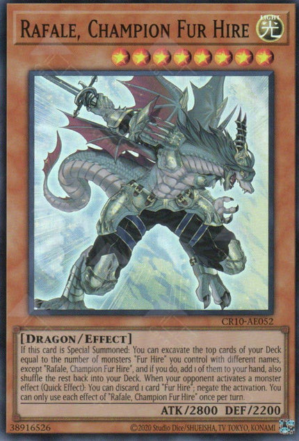 CR10-AE052 Rafale, Champion Fur Hire (SR)