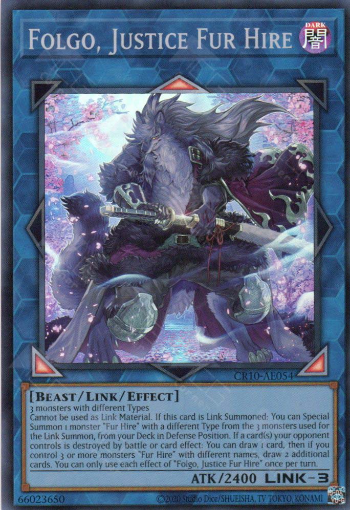 CR10-AE054 Folgo, Justice Fur Hire (SR)