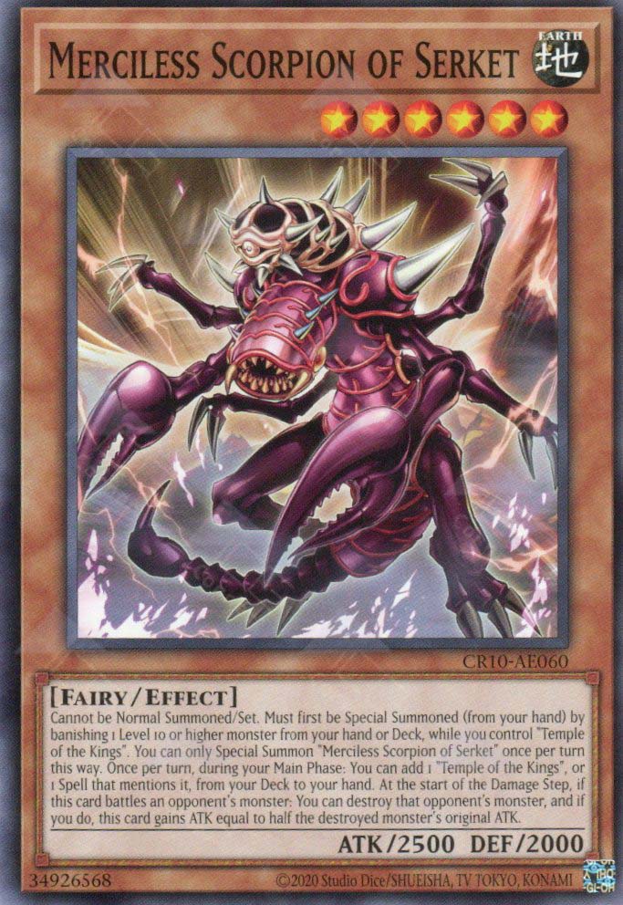 CR10-AE060 Merciless Scorpion of Serket (N)