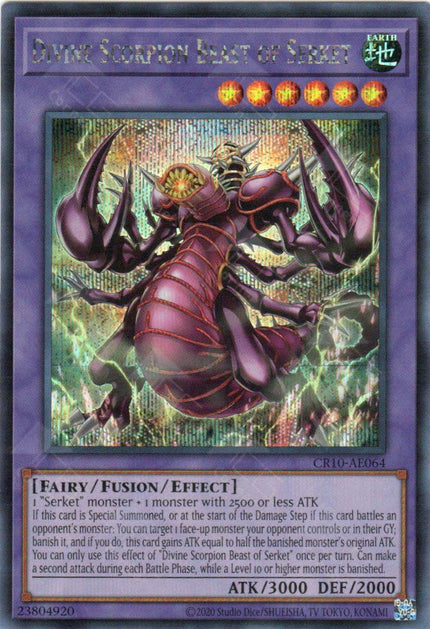 CR10-AE064 Divine Scorpion Beast of Serket (SER)