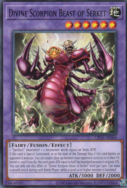 CR10-AE064 Divine Scorpion Beast of Serket (N)