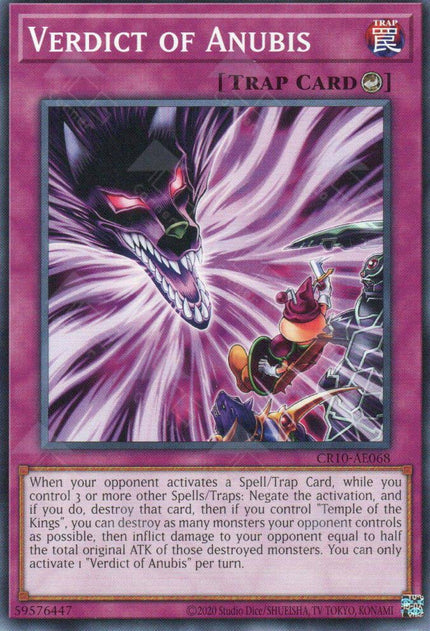 CR10-AE068 Verdict of Anubis (N)