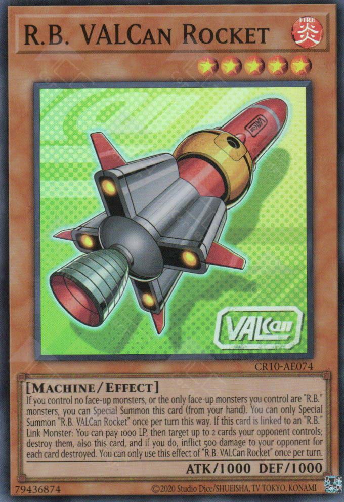 CR10-AE074 R.B. VALCan Rocket (SR)