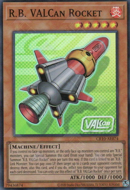 CR10-AE074 R.B. VALCan Rocket (SR)