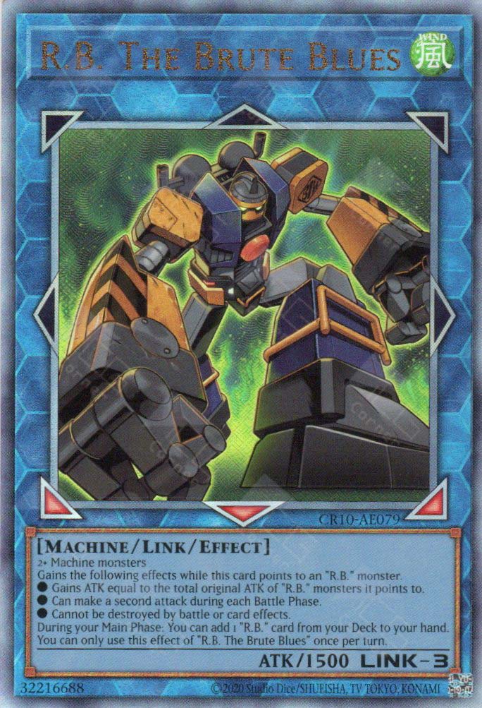 CR10-AE079 R.B. The Brute Blues (UL)  (Status B)