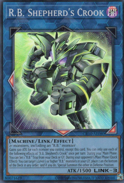 CR10-AE080 R.B. Shepherd's Crook (SR)