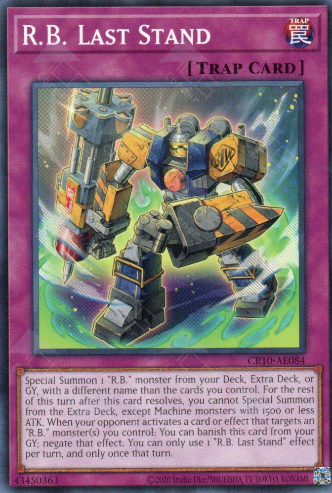 CR10-AE084 R.B. Last Stand (N)