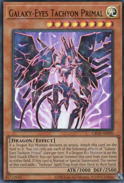 CR10-AE090 Galaxy-Eyes Tachyon Primal (UR)