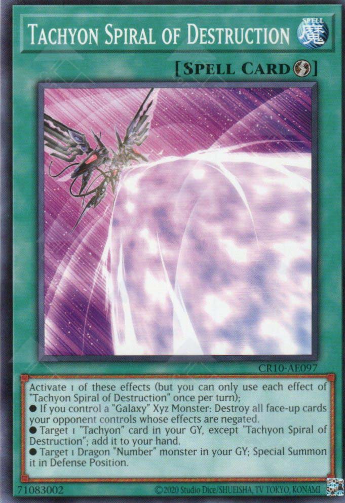 CR10-AE097 Tachyon Spiral of Destruction (N)