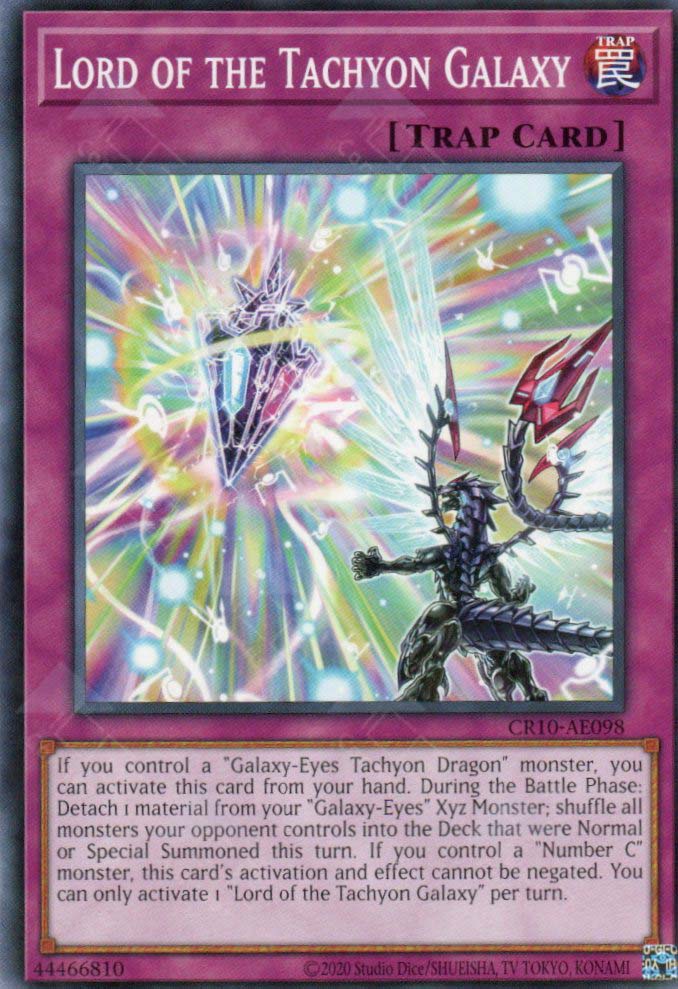 CR10-AE098 Lord of the Tachyon Galaxy (N)
