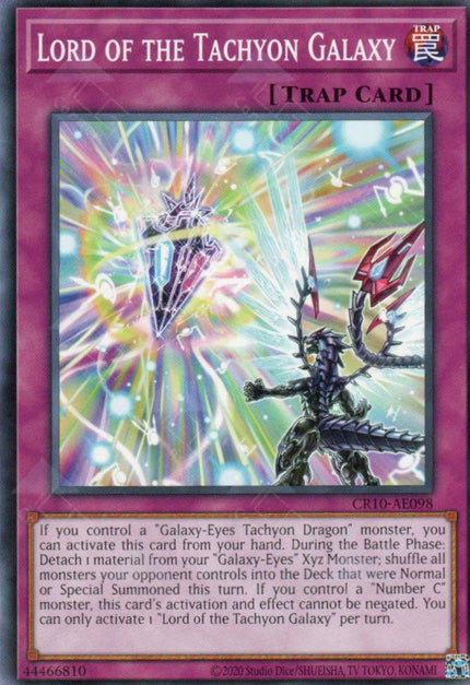 CR10-AE098 Lord of the Tachyon Galaxy (N)