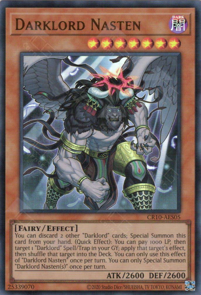 CR10-AES05 Darklord Nasten (UR)