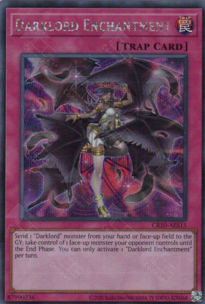 CR10-AES15 Darklord Enchantment (SER)