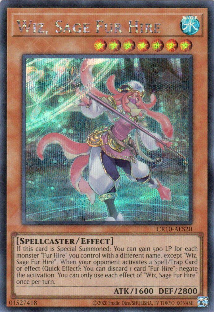 CR10-AES20 Wiz, Sage Fur Hire (SER)