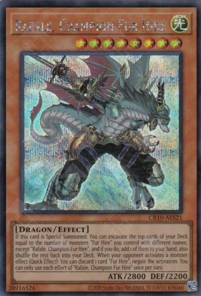 CR10-AES21 Rafale, Champion Fur Hire (SER)