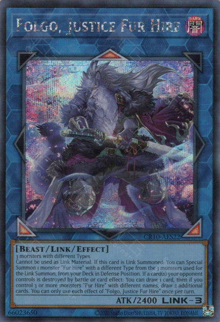 CR10-AES22 Folgo, Justice Fur Hire (SER)