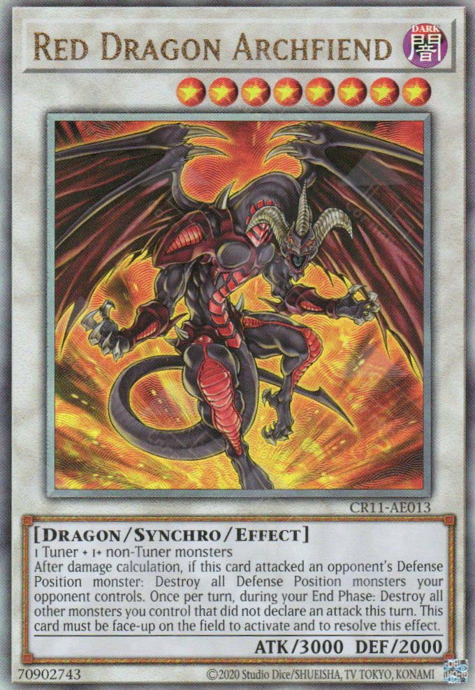 CR11-AE013 Red Dragon Archfiend (UL)
