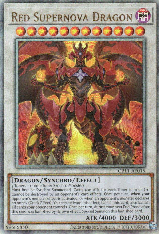 CR11-AE015 Red Supernova Dragon (UL)