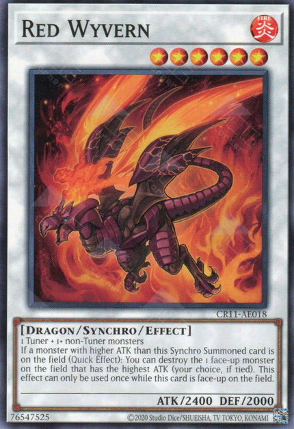 CR11-AE018 Red Wyvern (N)