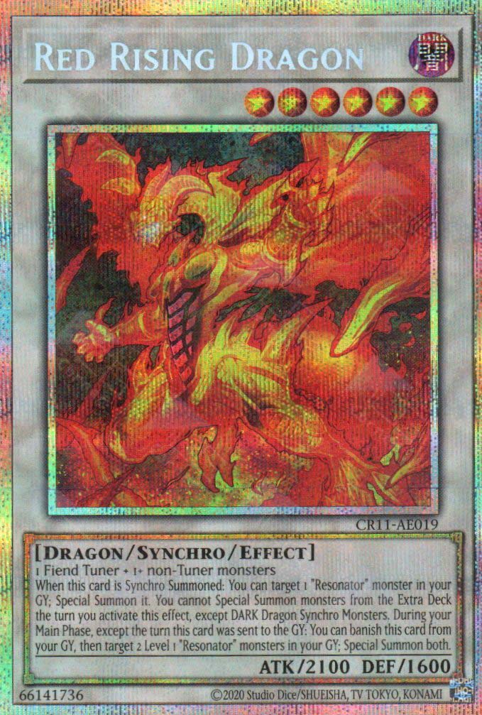 CR11-AE019 Red Rising Dragon (PSER)