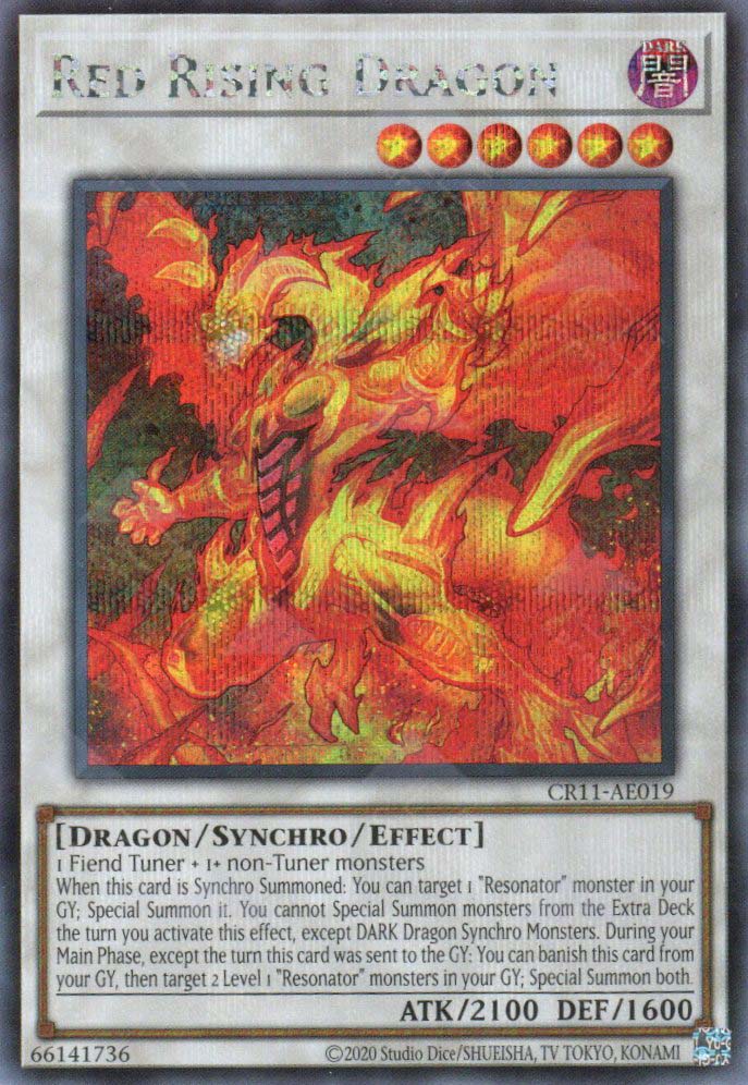 CR11-AE019 Red Rising Dragon (SER)