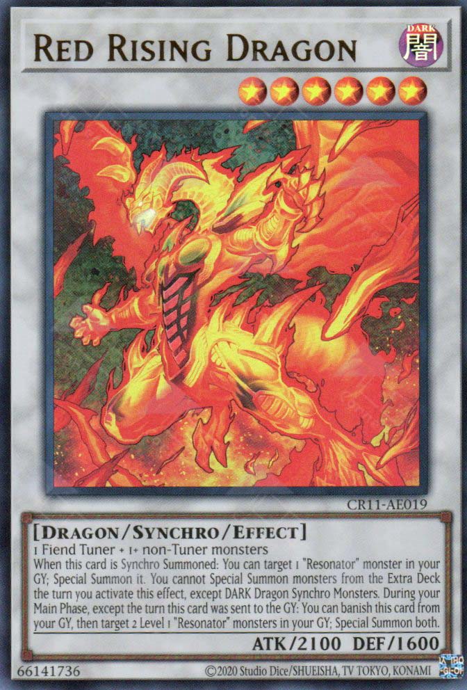 CR11-AE019 Red Rising Dragon (UR)