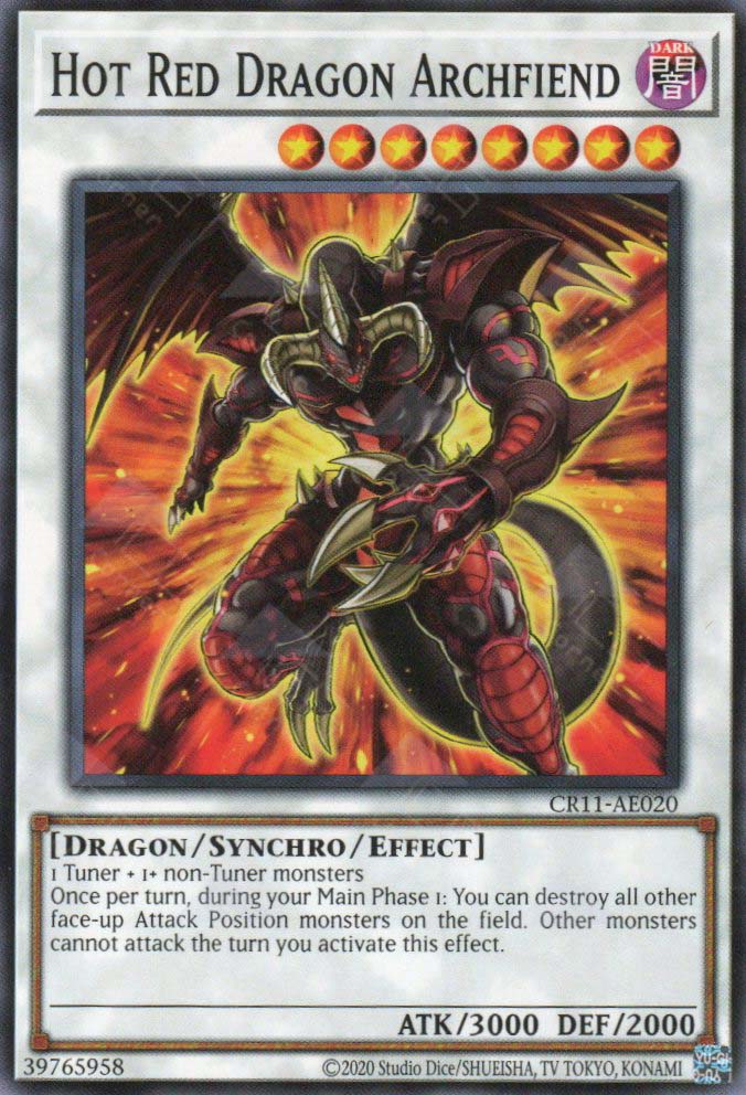 CR11-AE020 Hot Red Dragon Archfiend (N)