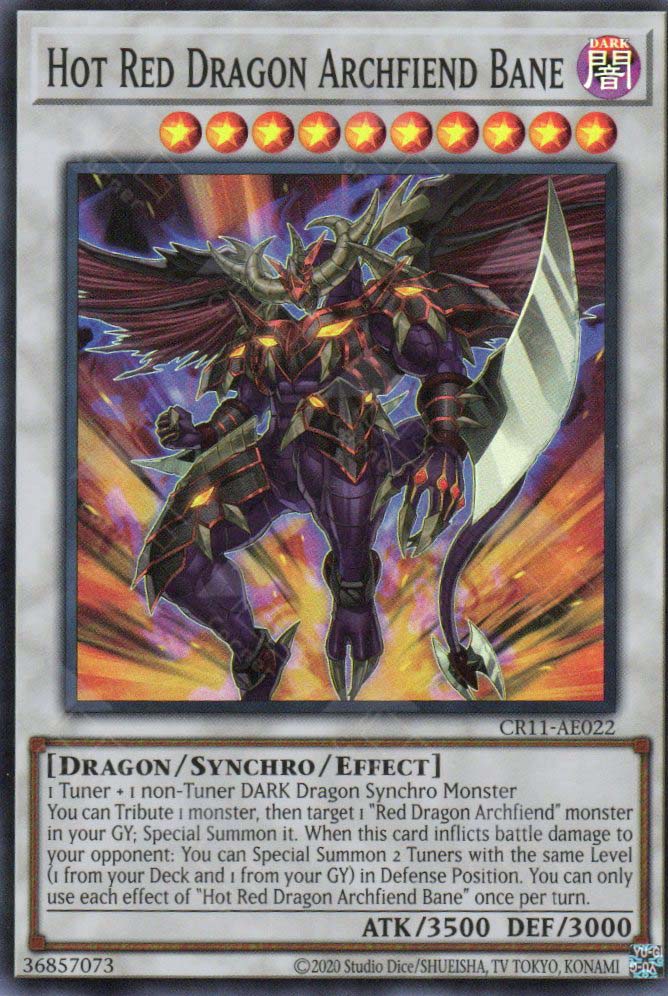 CR11-AE022 Hot Red Dragon Archfiend Bane (SR)