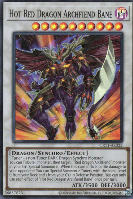CR11-AE022 Hot Red Dragon Archfiend Bane (SR)