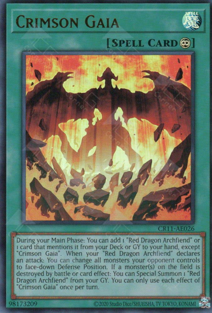 CR11-AE026 Crimson Gaia (UR)