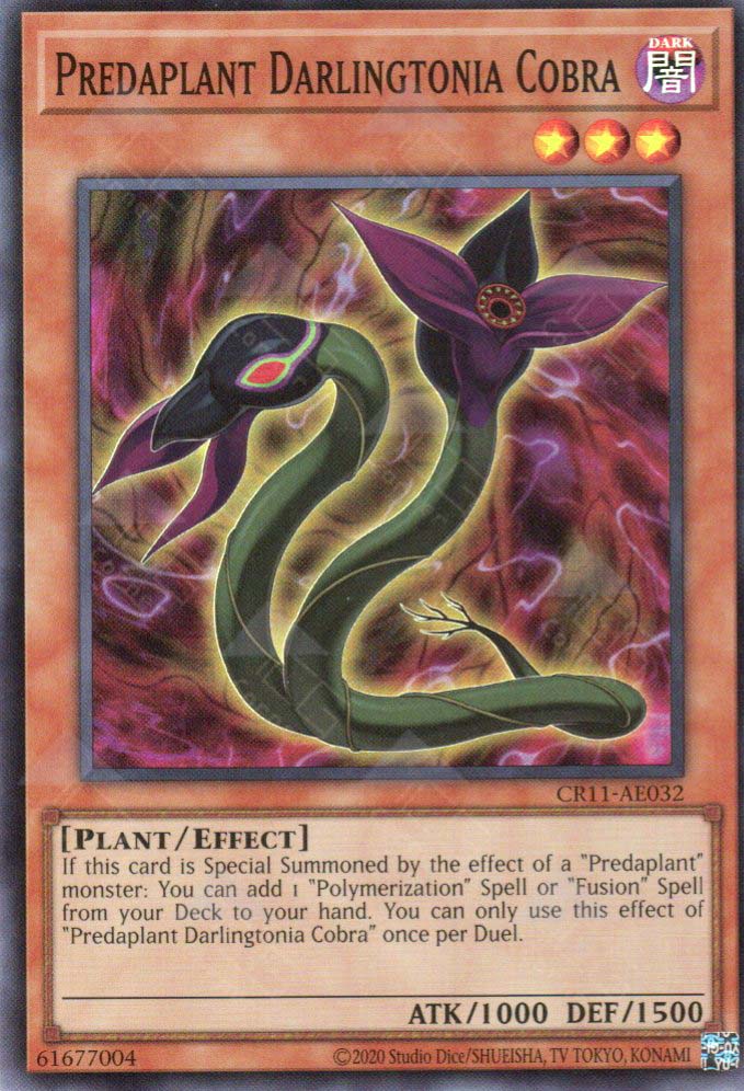 CR11-AE032 Predaplant Darlingtonia Cobra (SR)