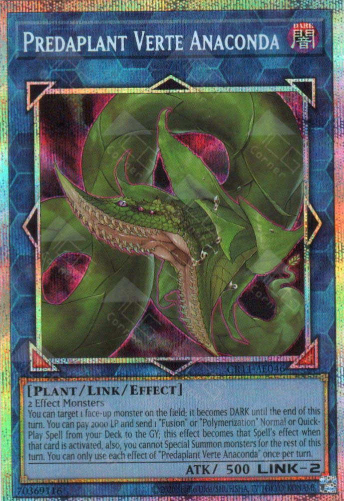 CR11-AE046 Predaplant Verte Anaconda (PSER)