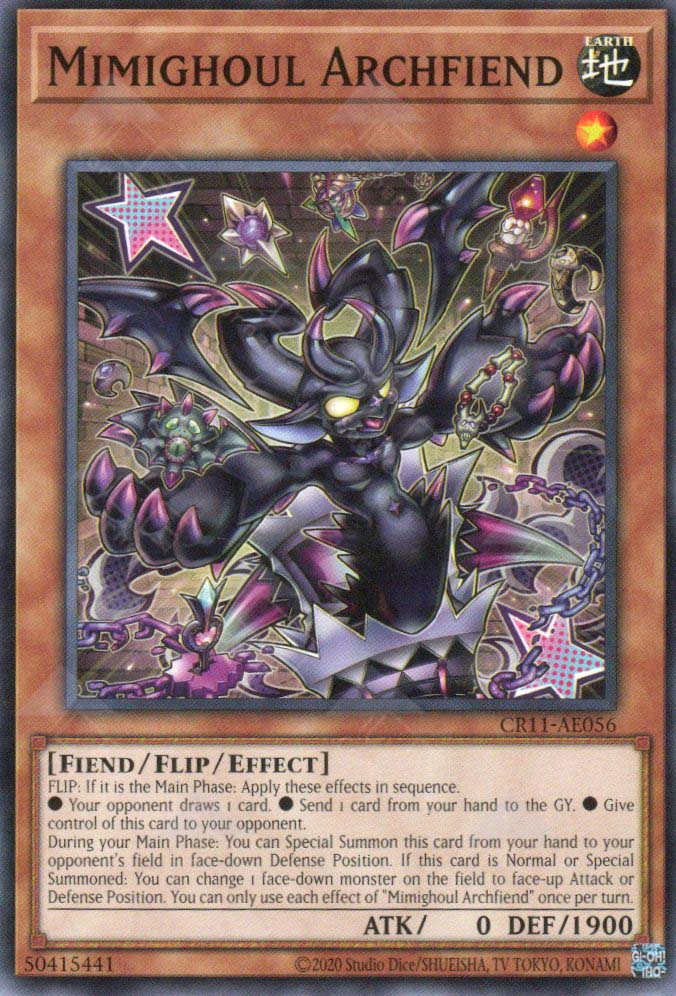 CR11-AE056 Mimighoul Archfiend (N)