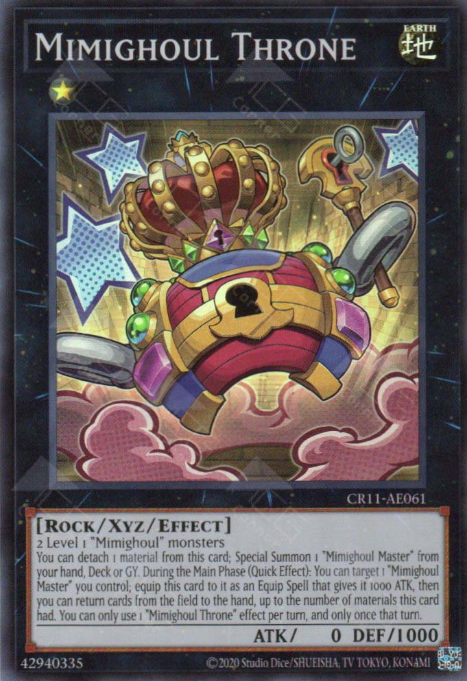 CR11-AE061 Mimighoul Throne (SR)