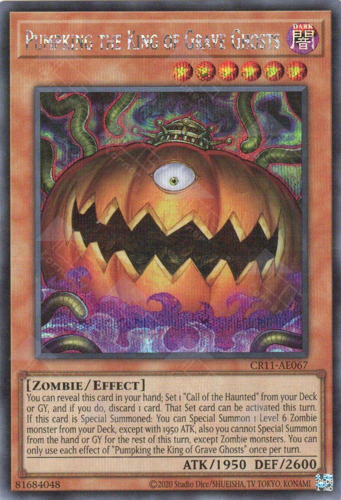 CR11-AE067 Pumpking the King of Grave Ghosts (SER)