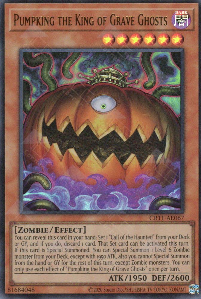 CR11-AE067 Pumpking the King of Grave Ghosts (UR)