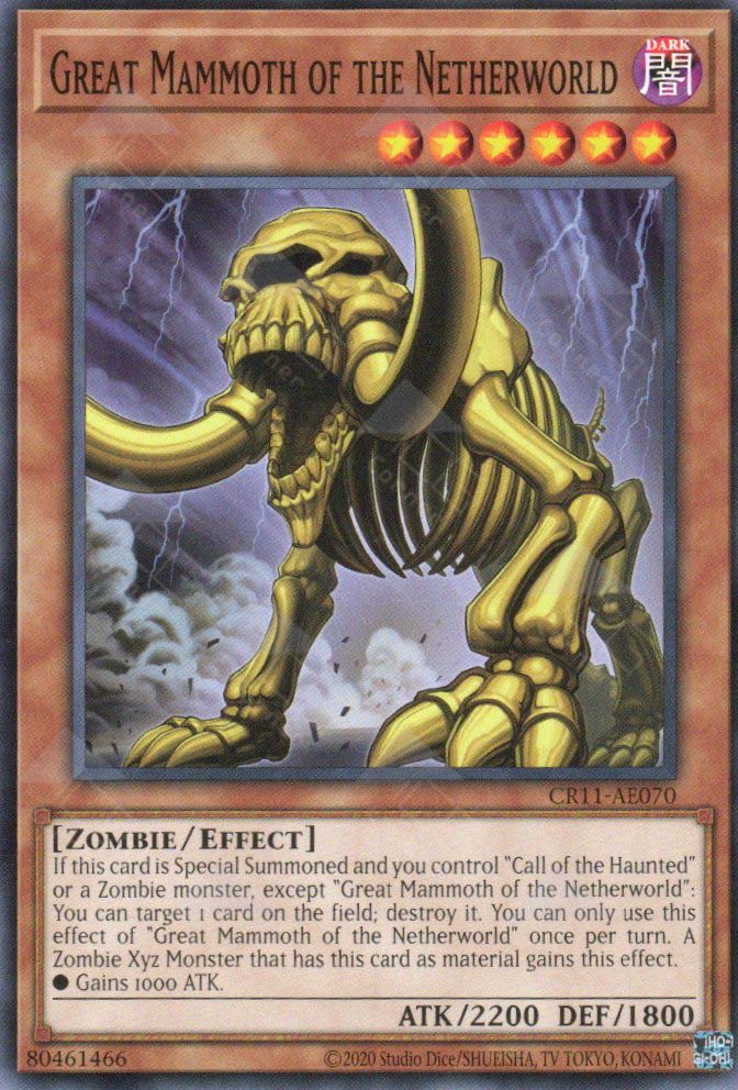 CR11-AE070 Great Mammoth of the Netherworld (N)