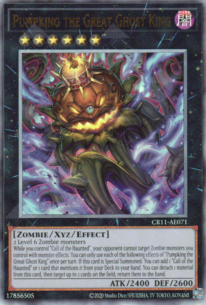 CR11-AE071 Pumpking the Great Ghost King (UL)