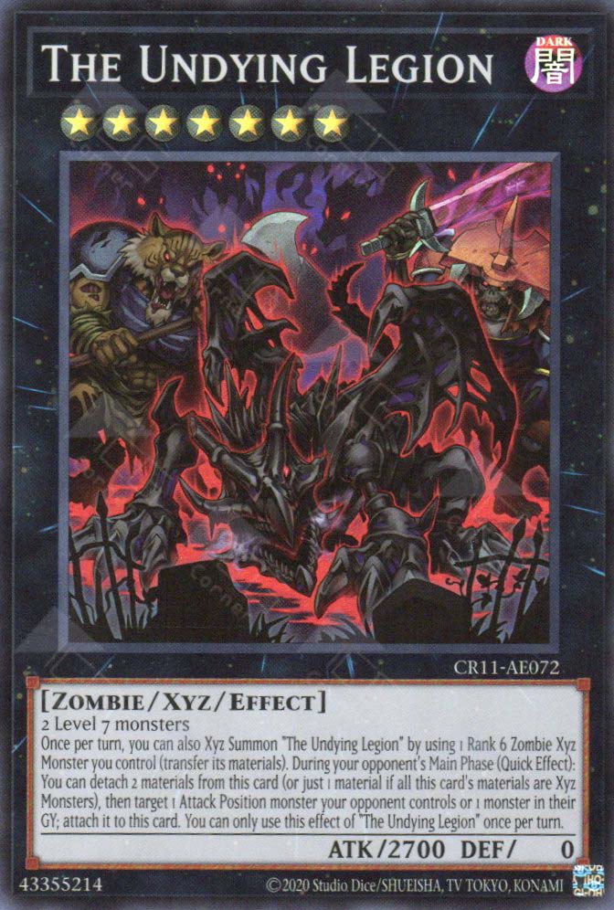 CR11-AE072 The Undying Legion (SR)