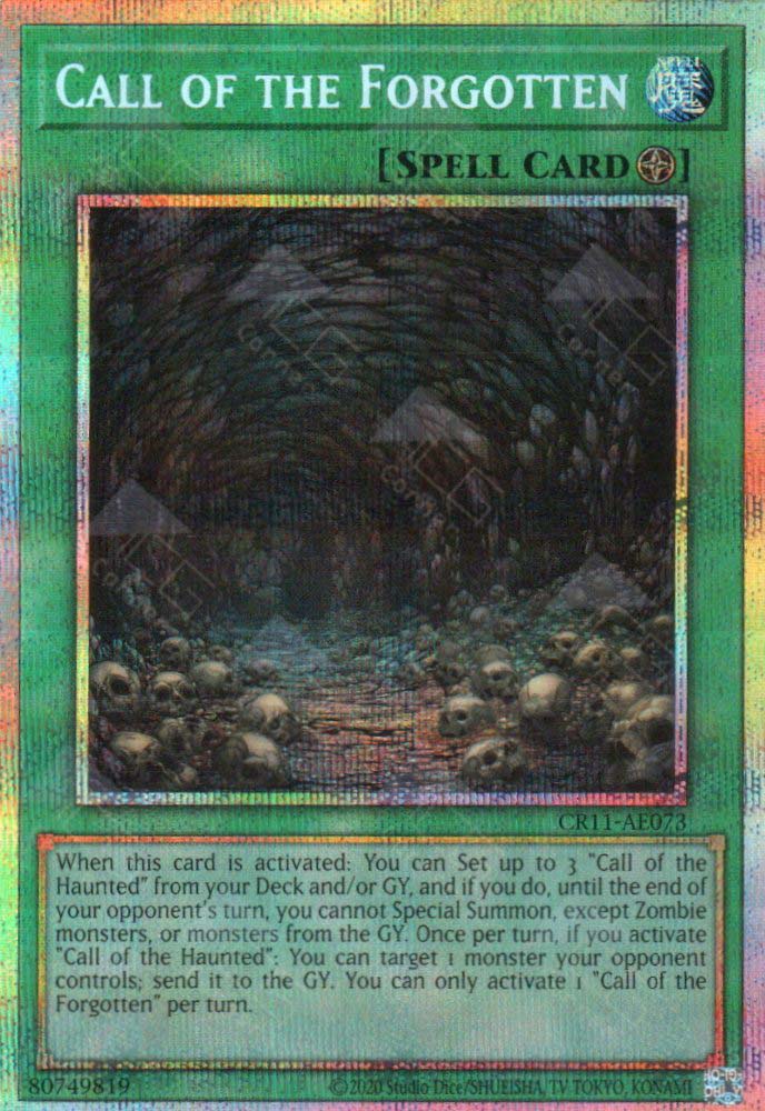 CR11-AE073 Call of the Forgotten (PSER)