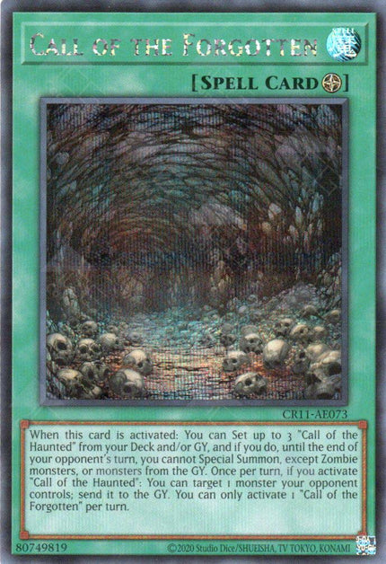 CR11-AE073 Call of the Forgotten (SER)