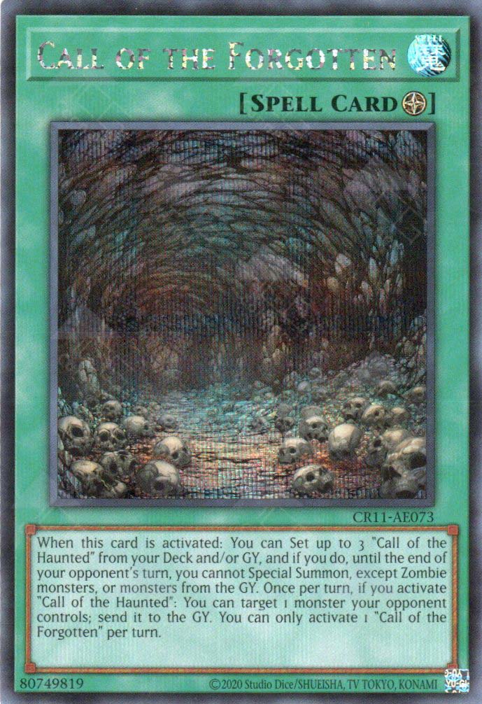 CR11-AE073 Call of the Forgotten (SER)